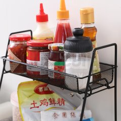 GTE 2 Layer Iron Cosmetic Storage Rack Desktop Storage Multifunctional Rack