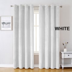 Gdeal GTE 1pcs Italian Velvet Blackout Curtain Solid Color Living Room Bedroom Shading Curtains Cloth (100cm x 250cm)