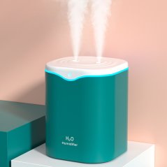 2L Capacity Bedroom Humidifier Office Air Humidification Desktop Home