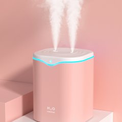 2L Capacity Bedroom Humidifier Office Air Humidification Desktop Home