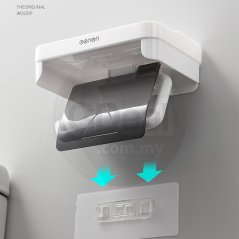 Gdeal GTE Waterproof Bathroom Toilet Paper Holder Tissue Box Kitchen Tissue Dispenser