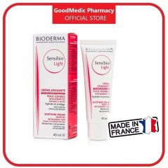 Bioderma Sensibio Light Soothing Moisturiser For Sensitive Skin 40ml