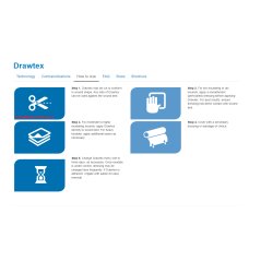 DRAWTEX Hydroconductive Wound Dressing with Levafiber Technology