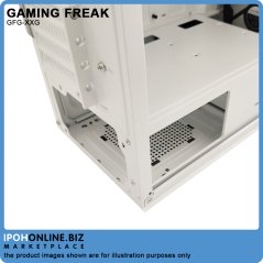 Gaming Freak XXG-TFLUX Micro ATX Tempered Glass Gaming Tower PC Case
