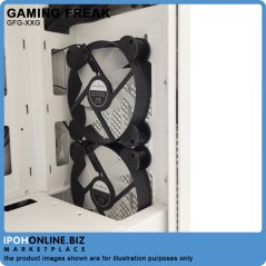 Gaming Freak XXG-TFLUX Micro ATX Tempered Glass Gaming Tower PC Case