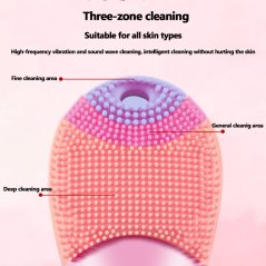 Hot Facial Cleanser Tools Pore Wash Brush Electric Beauty Instrument