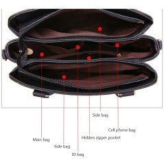 Gdeal Women Ladies Handbag Large Capacity Sling Shoulder Messenger Pouch Tide Girly Style