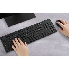 شاومي مجموعة لوحة مفاتيح وماوس لاسلكية 2.4 جيجاهرتز بـ 104 مفتاح