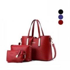 Gdeal Europe Style PU Leather Handbag 3 in 1 set (RYL-189)