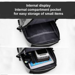 Gdeal USB Large Capacity Men Chest Bag Korean Casual Women One Shoulder Business Messenger Riding Bag
