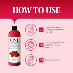 CP-1 Raspberry Treatment Hair Vinegar Rinse, for scalp (500ml)