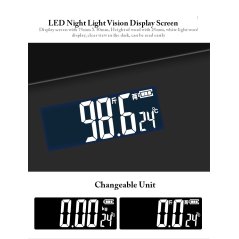 Gdeal Digital AHT Scale High Accuracy Weight Scale Precision Household Weighing Machine Body Weight Loss Measuring Scale