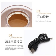Gdeal Air Purifying Aromatherapy Humidifier Office Bedroom Sprayer Desktop Essential Oil Aromatherapy Machine