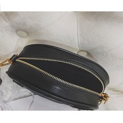 Gdeal Oval Korean Fashion Shoulder Bag Multi-purpose Chest Pocket Spiraea Love Ribbon Sling Bag (RYL-225)