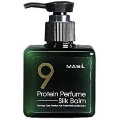 MASIL 9 Protein Perfume Silk Balm Premium Hair Treatment, Wash Free Hair Essence Hair Conditioner, Repair Dry Frizzy Damaged Hair, 180ml