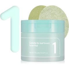 numbuzin No.1 Centella Re-Leaf Green Toner Pad