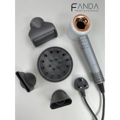 Fanda Promini High Speed Hair Dryer (White Grey）