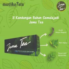 Mustika Ratu Jamu Tea/ Herbal Tea for Slimming (3 x 30's Tea Bag)