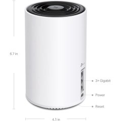 Tp-Link Deco XE75 Wi-Fi 6E Mesh WLAN AX5400 Tri-Band Router & Repeater