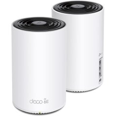 Tp-Link Deco XE75 Wi-Fi 6E Mesh WLAN AX5400 Tri-Band Router & Repeater