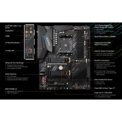 Gigabyte B550 AORUS ELITE AX V2 Mainboard - Ryzen 5000 Series Ready