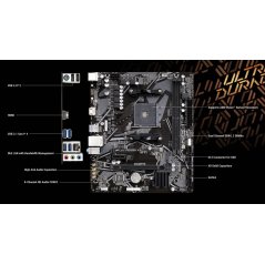 Gigabyte A520M K V2 AM4 Mainboard - Ryzen 5000 Series Ready