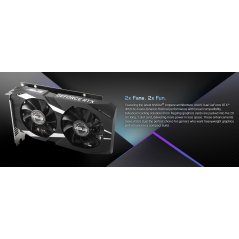 Asus DUAL Geforce RTX3050 OC Edition GDDR6 Graphics Card (6GB)