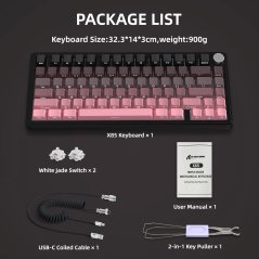 Attack Shark X85 Wireless Mechanical Keyboard (Blackberry)