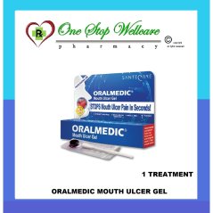 Oralmedic Mouth Ulcer Gel 1's Treatment (Exp:07/2025)