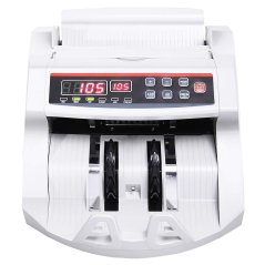 Goplus Money Counter Worldwide Bill Counting Machine Detector (White)