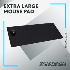 Logitech G640 Large Cloth Gaming Moderate Friction Non-Slip Mouse Mat
