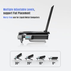 Flydigi BS2 Pro Laptop Cooling Fan Wind-Pressure Closed-Loop Turbo-Fan