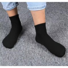 جوارب قصيرة للعمل ٣٠ زوجاً بسعر مناسب (لون عشوائي)