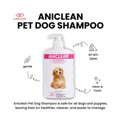 Canaan Aniclean Pet Shampoo Soft Gentle Formulation For Puppies 500ml