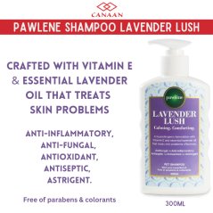 Canaan Pawlene Shampoo Lavender Lush - 300ml