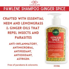 Canaan Pawlene Shampoo Ginger Spice - 300ml
