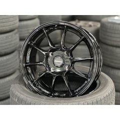 New 15X7 ET35 AOW Flow Formed TC105X Rim (4 Wheel) Gloss Black 4X114.3