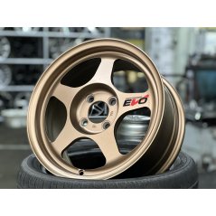 New 15X7 ET41 AOW Flow Formed Spoon Rim (4 Wheel) Matt Bronze 4X100