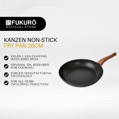 Fukuro Kanzen Forged Non-Stick Fry Pan - 26cm