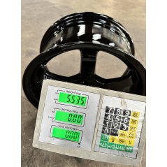 New 15X7 ET35 AOW Flow Formed TE37 Rim (4 Wheel) Gloss Black 4X100