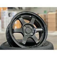 15X6.5 ET40 AOW Flow Formed TE37 Rim (4 Wheel) Gloss Gunmetal 4X10015X6.5 ET40 AOW Flow Formed TE37 Rim (4 Wheel) Gloss Gunmetal 4X100