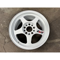 New 15X7 ET35 AOW Flow Formed Evo Rim (4 Wheel) Gloss White 5X114.3