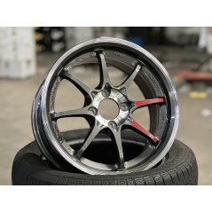 New 15X7 ET35 AOW Flow Formed CE28SLRim (4 Wheel) Gloss Gunmetal 4X100