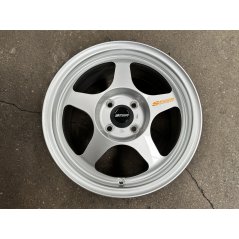 New 15X7 ET41 AOW Flow Formed Spoon Rim (4 Wheel) Gloss Silver 4X100