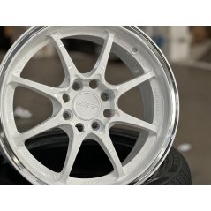 New 15X7 ET35 AOW Flow Formed CE28CR Rim (4 Wheel) Gloss White 4X100