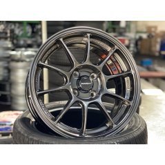 New 15X7 ET35 AOW Flow Formed TC105X Rim (4 Wheel) Gunmetal 4X100