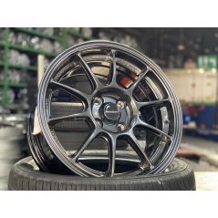 New 15X7 ET35 AOW Flow Formed TC105X Rim (4 Wheel) Gunmetal 4X100