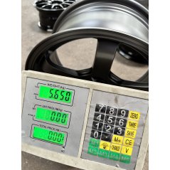 New 15X7 ET35 AOW Flow Formed TE37CR Rim (4 wheel) Matt Gunmetal 4X100