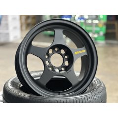 New 15X7.5 ET28 Aow Flow Formed Spoon Rim (4 Wheel) Matt Black 5X114.3