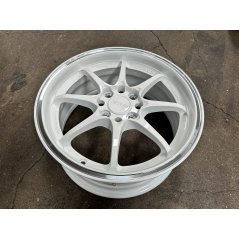 New 15X6.5 ET40 AOW Flow Formed CE28CR Rim (4 Wheel) Gloss White 4X100